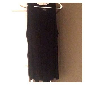 Lane Bryant 26/28 sleeveless black top